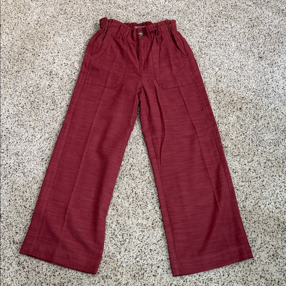 Wit & Wisdom Muted red  Wide-Leg Pants size 00